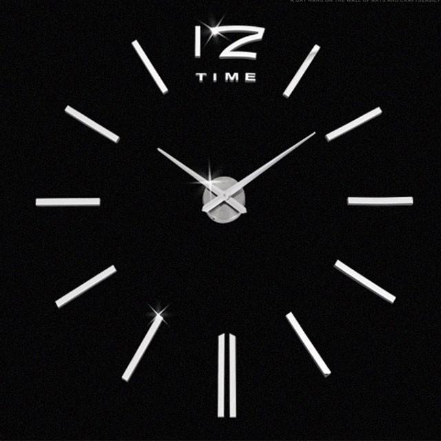 Diy ビッグウォール クロック 北欧 特大 時計 子供部屋 文字 ステッカー 数字 光沢 鏡面 ブラック クロック 壁 シール 貼れる デコレーション シンプル Cch0304 西海岸雑貨のエルアンドシー 通販 Yahoo ショッピング