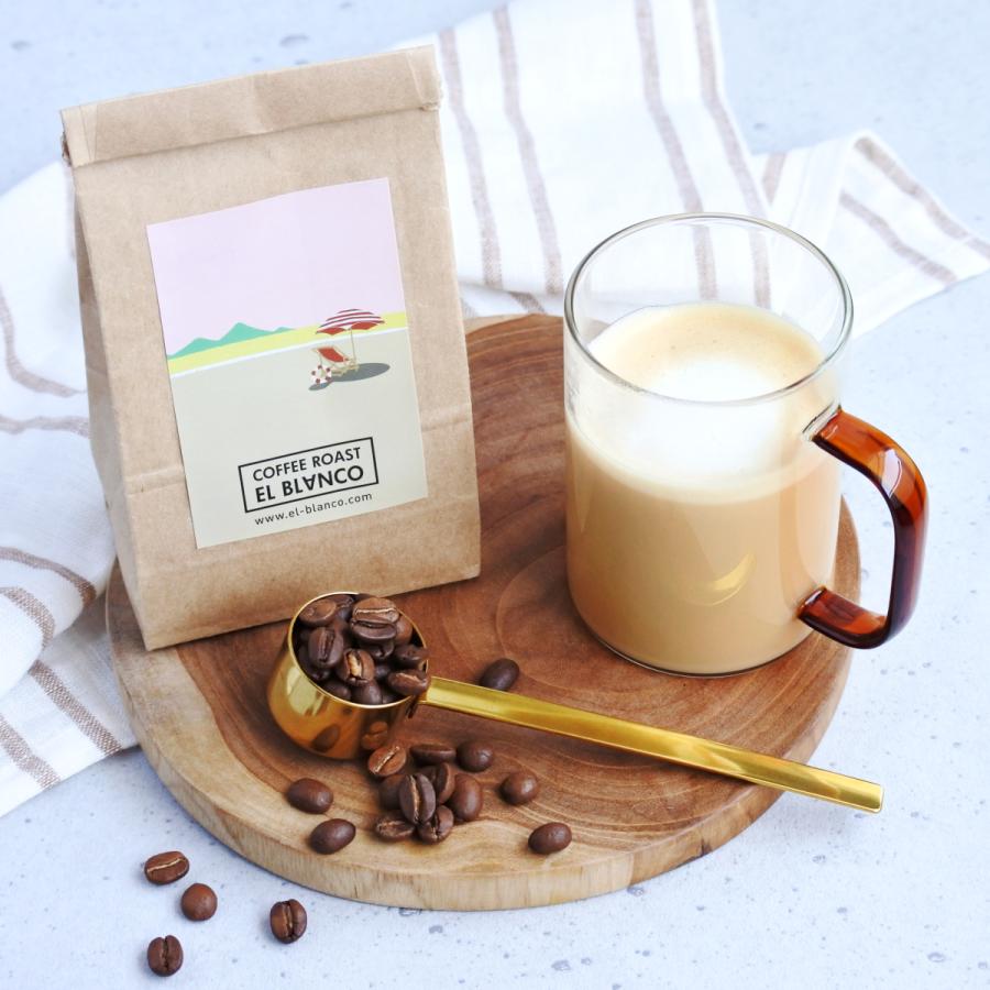 濃厚！カフェオレブレンド 豆220g | 自家焙煎コーヒー | 深煎り・コク・ビター |  | 02