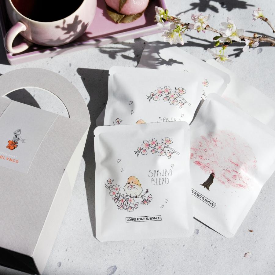 桜ドリップバック 5個set | 季節限定 自家焙煎コーヒー さくらブレンド | プチギフト | 