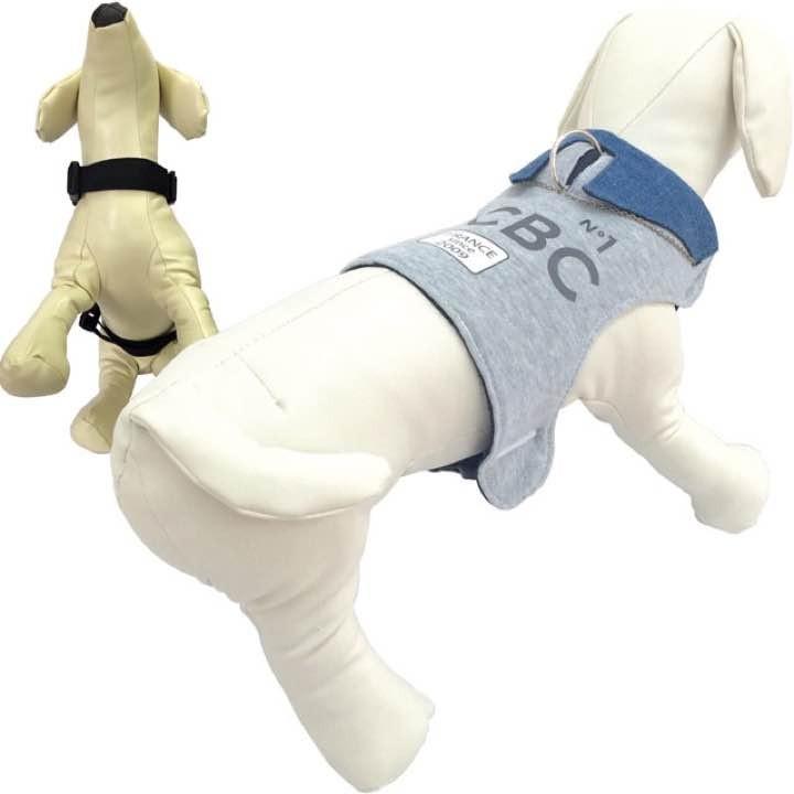 Bonchic Bonchien 正規輸入 犬 服 ハーネス リード穴 秋 冬物 : エル