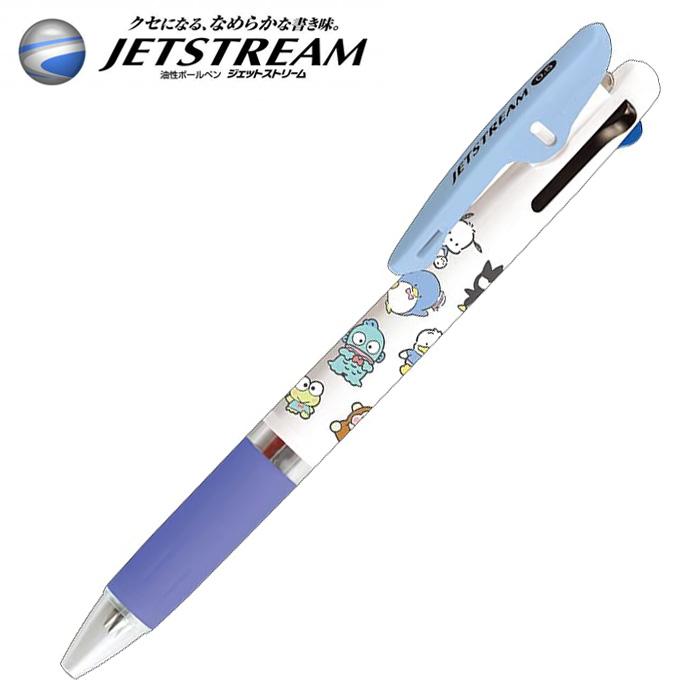 ジェットストリーム 3色ボールペン サンリオ キャラクター 0.5mm 赤 青 