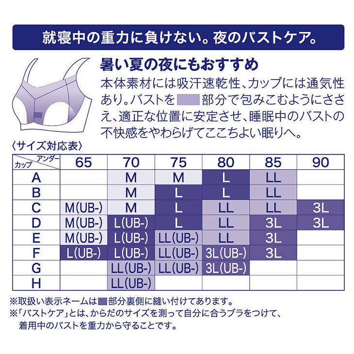 WACOAL（ワコール） さわやかメッシュ ナイトアップブラ ナイトブラ 夜