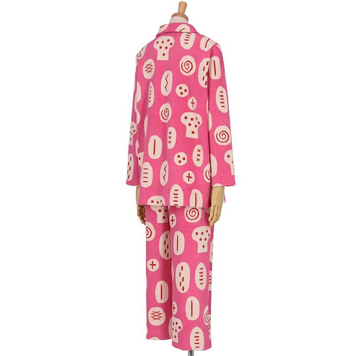 マタノアツコ ワコール wacoal パジャマ ルームウェア ナイトウェア 寝間着 部屋着 レディース 長袖 フリース パンのモチーフ 秋冬 HDW408 ATSUKO MATANO by WACOAL マタノアツコ ワコール wacoal パジャマ