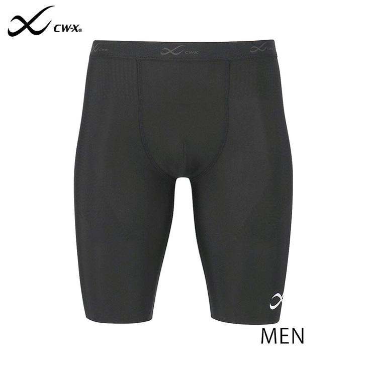 ワコール　CWX ブラック ハーフタイツ CW-X ワコール CWX ボディバランスアップタイツ ハーフタイプ メンズ