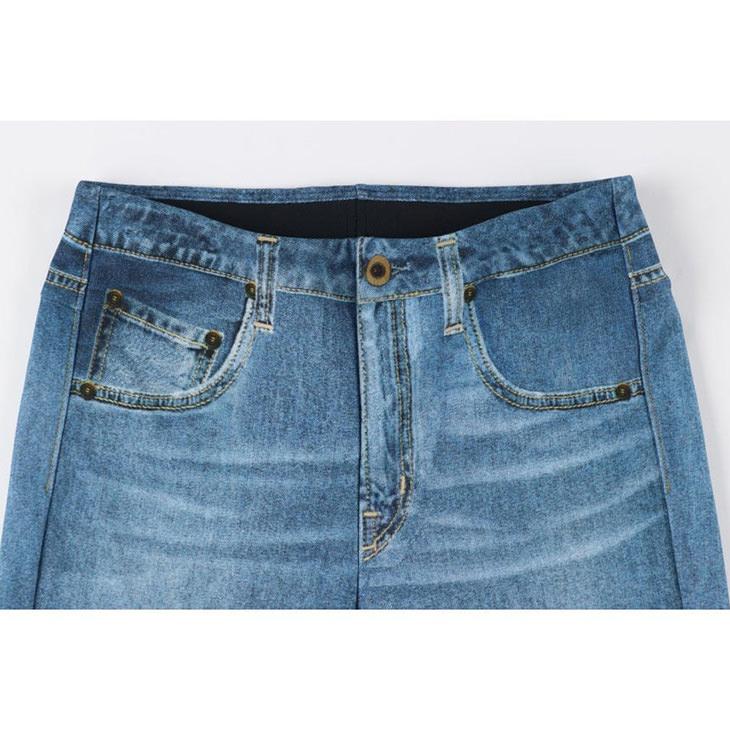 WACOAL（ワコール） まるでデニム カルソン スリムシルエット 裏起毛