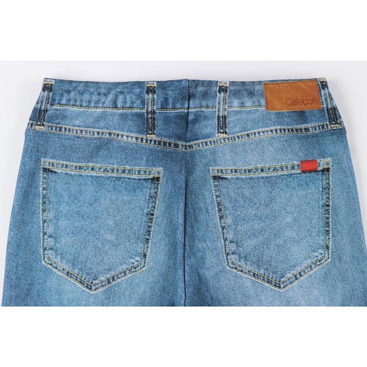 WACOAL（ワコール） まるでデニム カルソン スリムシルエット 裏起毛