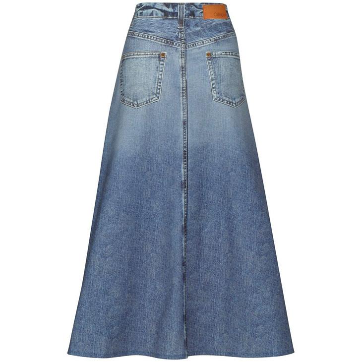 WACOAL（ワコール） まるでデニム カルソン ロングスカート アウター