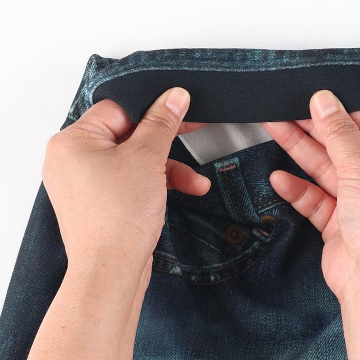 WACOAL（ワコール） まるでデニム カルソン ストレートシルエット 裏