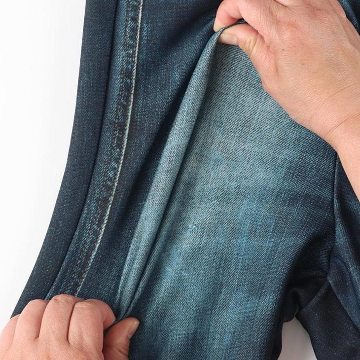 WACOAL（ワコール） まるでデニム カルソン ストレートシルエット 裏