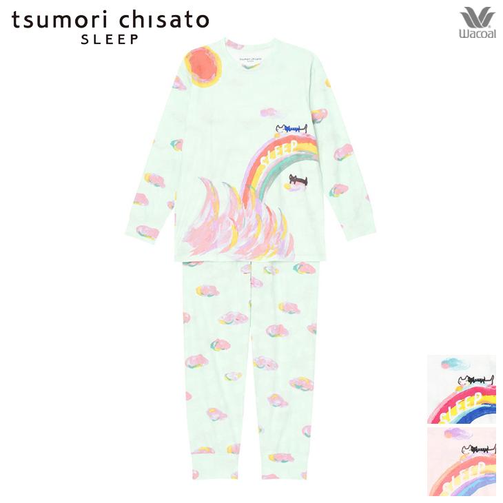コンビニ受取対応商品 10 Off ツモリチサト Tsumori Chisato ワコール レディース ルームウェア 部屋着 おうち時間 パジャマ ロング袖 ロング丈 Udo155 ネコ 雲柄 即発送可能 Www Quindio Gov Co