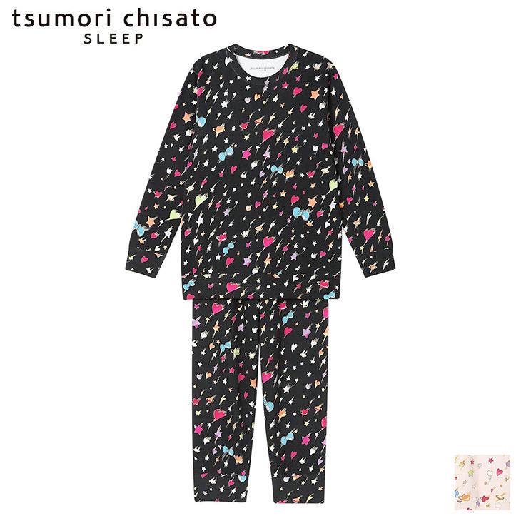 TSUMORI CHISATO ツモリチサト 油絵 プリント 長袖 スウェット tsumori chisato SLEEP ツモリチサト ワコール wacoal パジャマ ルーム