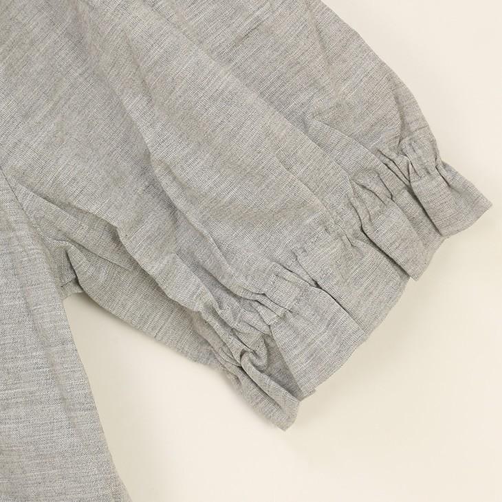 20%OFF イクコ IKUKO シングルガーゼ オーガニックコットン ギャザー