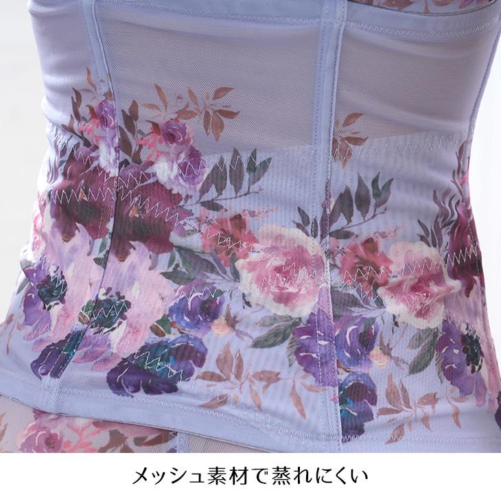 ウエストニッパー コルセット 補正下着 フラワープリント 花柄 レディース M-LLサイズ 爆買 | ブランド登録なし | 09