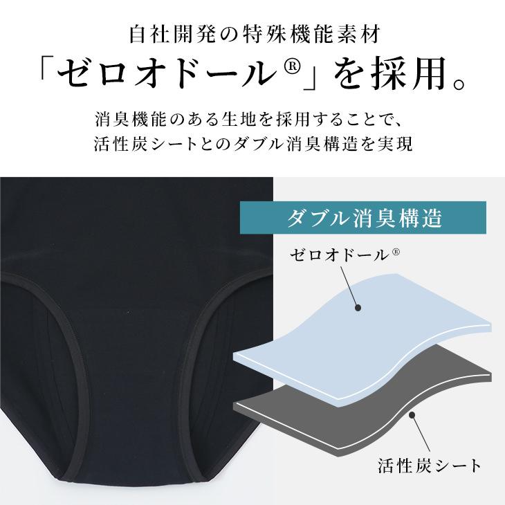 おなら消臭パンツ 消臭パンツ 消臭下着 消臭ショーツ 消臭インナー フェムテック フェムケア ハイウエスト レディース 女性用 過敏性腸症候群 IBS 爆買の画像