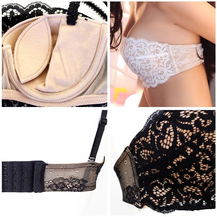 在庫一掃】 ビューティーブラ レーシイ ブラショーツセット ちらみえ