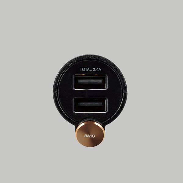 ELECOM（エレコム） Bluetooth FMトランスミッター 2.4A