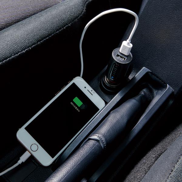 ELECOM（エレコム） Bluetooth FMトランスミッター 2.4A