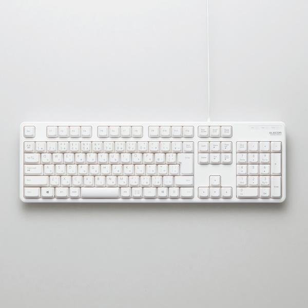 ELECOM（エレコム） 有線 フル キーボード PC メンブレン式 フルサイズ