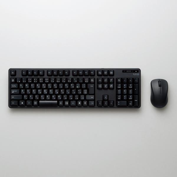 ELECOM（エレコム） 無線 フルキーボード ＆ マウス 109キー パソコン