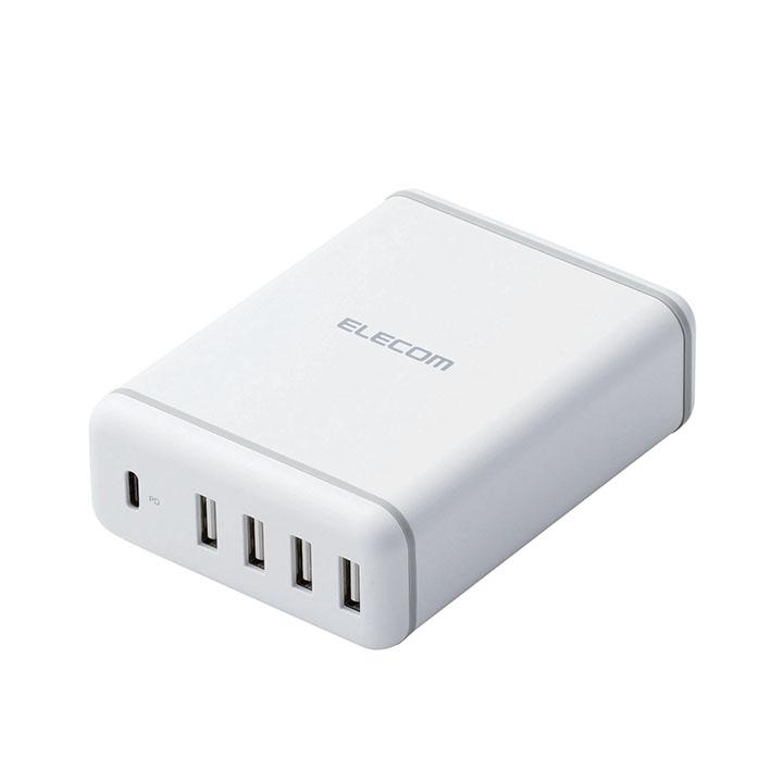ELECOM（エレコム） スマートフォン・タブレット 用 AC充電器 USB 