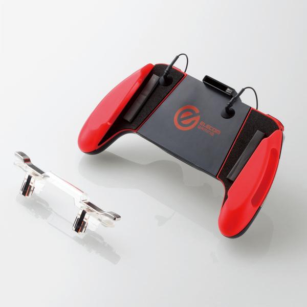 ELECOM エレコム スマートフォン 用 ゲーミンググリップ 4ボタン