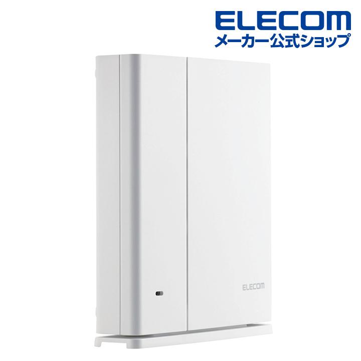 ルーター・ネットワーク機器 ELECOM WRC-G01-W WHITE Wi-Fi 6(11ax) 2402+800Mbps Wi-Fi ゲーミングルーター - WRC-G01-W