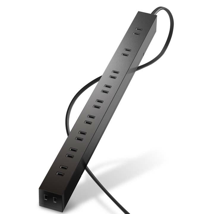 ELECOM エレコム 電源タップ 2.0m 10個口 コードタップ