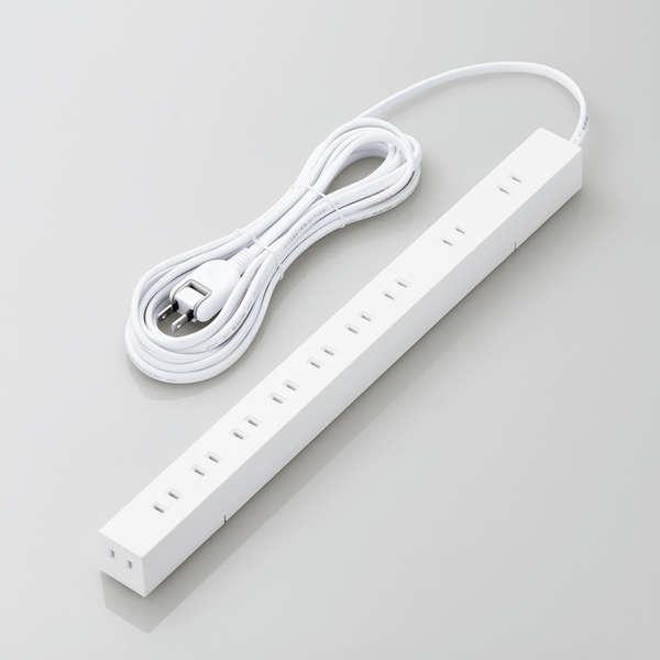 ELECOM（エレコム） 電源タップ 5.0m 10個口 コードタップ コンセント