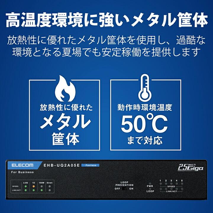 ELECOM（エレコム） ノン・インテリジェントスイッチングハブ 2.5G