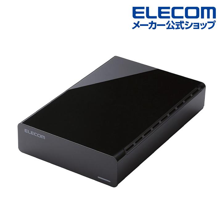 エレコム TV向け 外付け ハードディスク 2.0TB HDD ELECOM Desktop Drive USB3.2 Gen1 Black  ブラック 2TB┃ELD-FTV020UBK｜elecom｜08