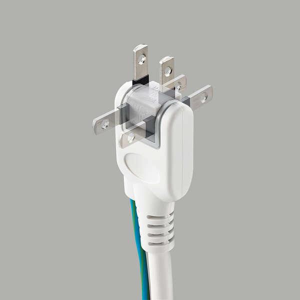 ELECOM（エレコム） 3極4口シャッタータップ 4個口 ホコリシャッター付