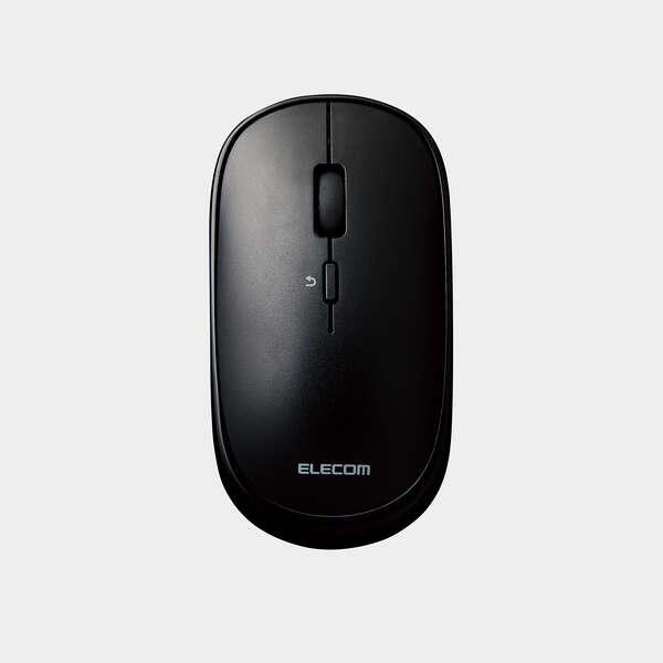 エレコム BlueLEDマウス 薄型 Bluetooth マウス “Slint” 4ボタン BlueLEDマウス ブルートゥース 対応 ワイヤレス 4ボタン  ブラック┃M-TM10BBBK/EC｜elecom｜04