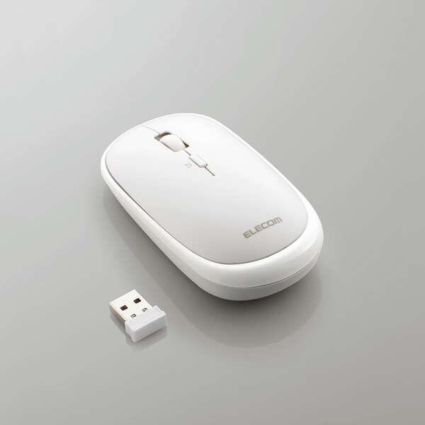 ELECOM（エレコム） BlueLEDマウス 薄型 2.4GHz 無線 マウス “Slint