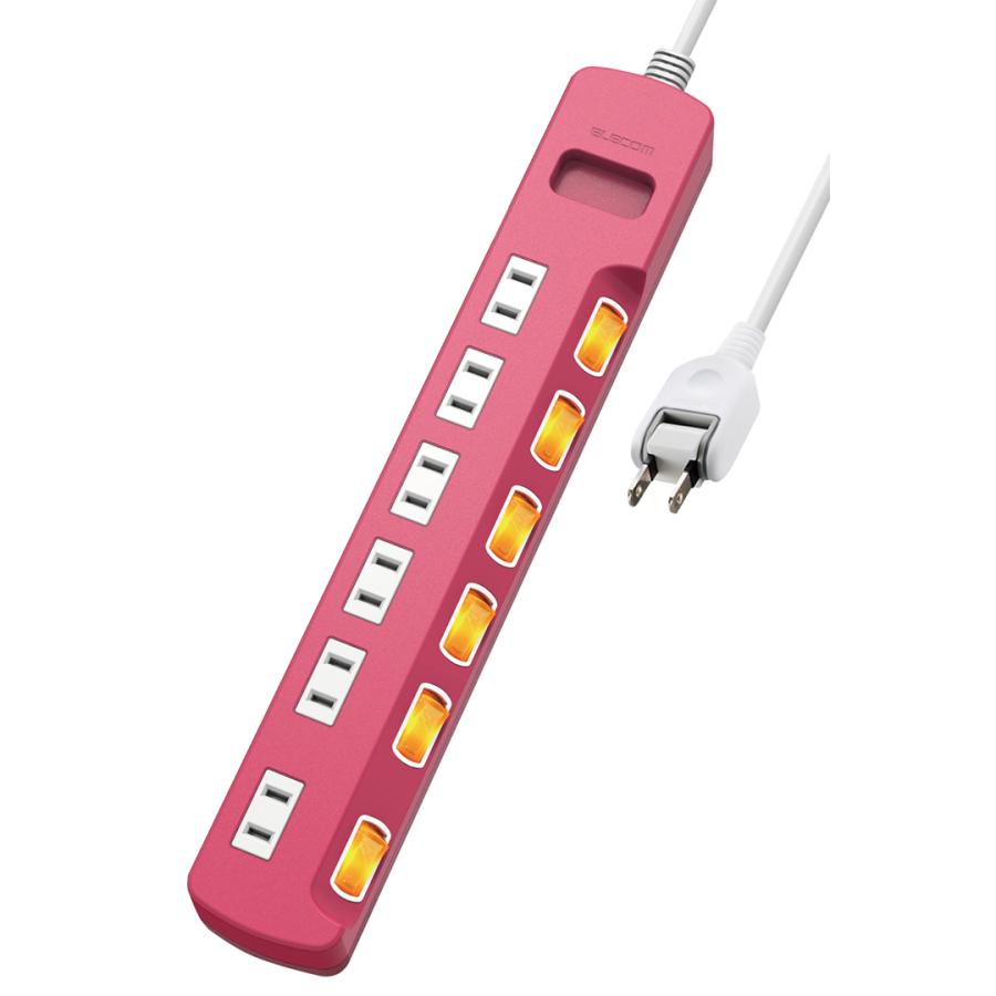 ELECOM（エレコム） 電源タップ 雷ガード個別スイッチタップ 6個口