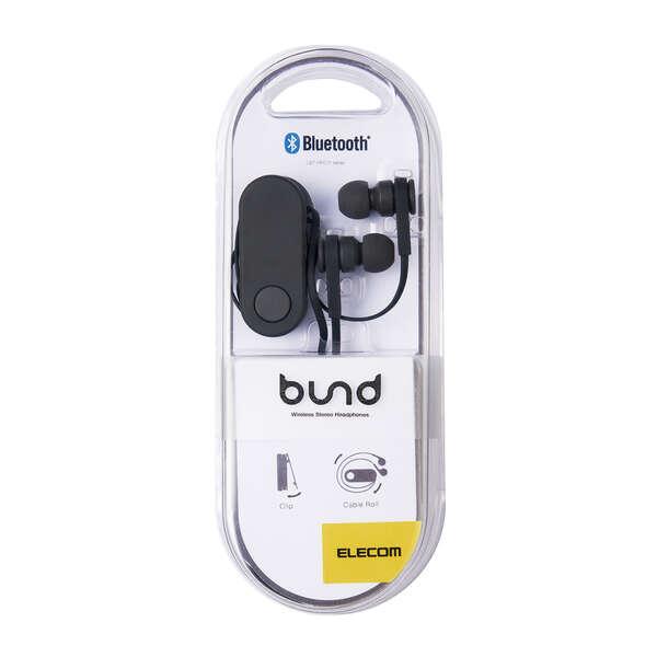 ELECOM（エレコム） ワイヤレス イヤホン Bluetooth SBC 巻取り bund