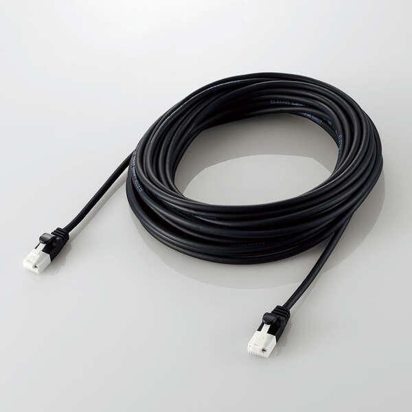 ELECOM（エレコム） Cat6A準拠 LANケーブル やわらか ランケーブル