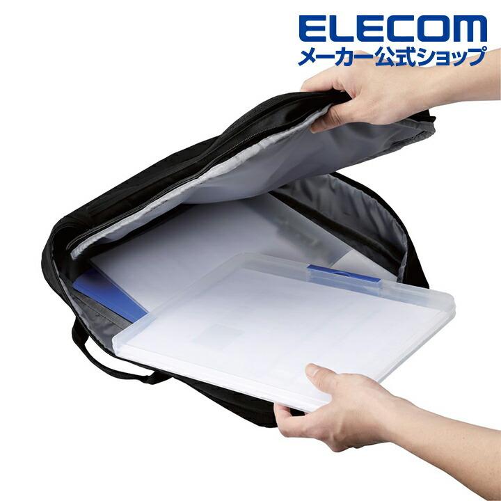 エレコム キャリングバッグ 2WAY ビジネス バックパック バック 2way 15.6 インチ ブラック┃BM-BSBPBK | ELECOM | 06