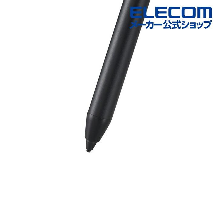 お気に入り ELECOM 電池式アクティブタッチペン P-TPACST01BK