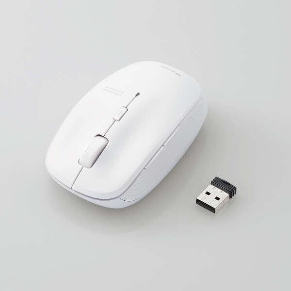 ELECOM（エレコム） 抗菌 ワイヤレス 静音 BlueLED マウス 5ボタン