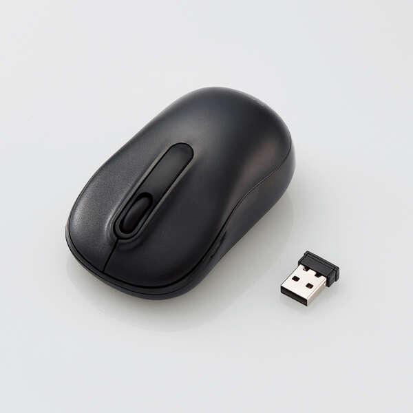 ELECOM（エレコム） 抗菌 ワイヤレス 静音 光学式 マウス 3ボタン M