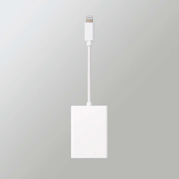 ELECOM（エレコム） Lightningカードリーダー Lightning コネクタ搭載