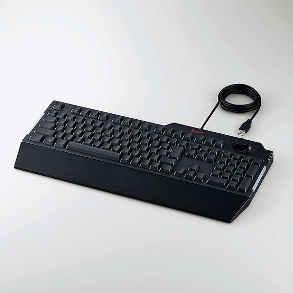 ELECOM（エレコム） ゲーミングキーボード メンブレン 日本語107キー