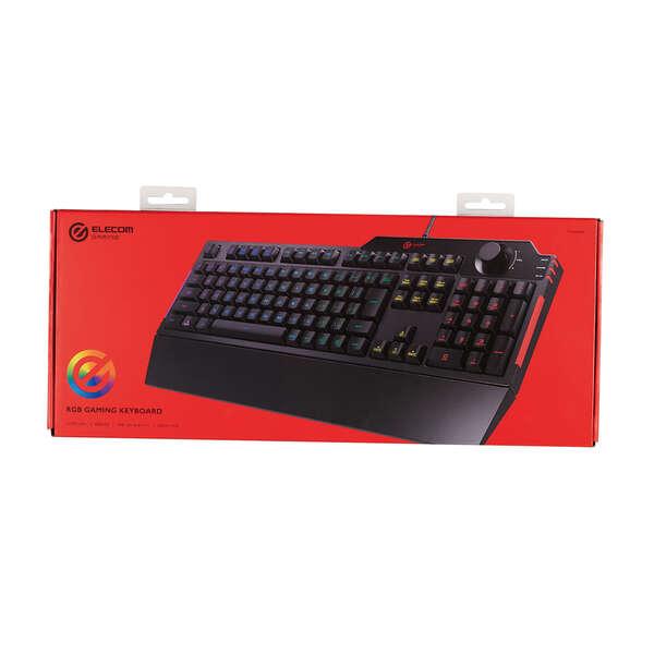 ELECOM（エレコム） ゲーミングキーボード メンブレン 日本語107キー