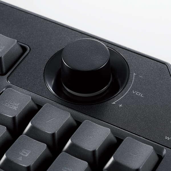 ELECOM（エレコム） ゲーミングキーボード メンブレン 日本語107キー