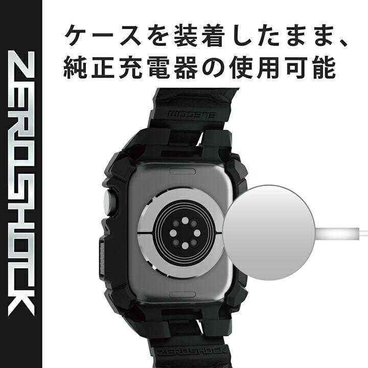 エレコム Apple Watch 44mm 用 ZEROSHOCK ケース アップルウォッチ Apple Watch SE Series 6 5 4 [44mm] 用 ケース 耐衝撃 ブラック┃AW-44CSZEROBK｜elecom｜12