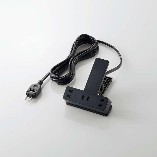 ELECOM（エレコム） クリップタップ シャッター 雷ガード クリップ