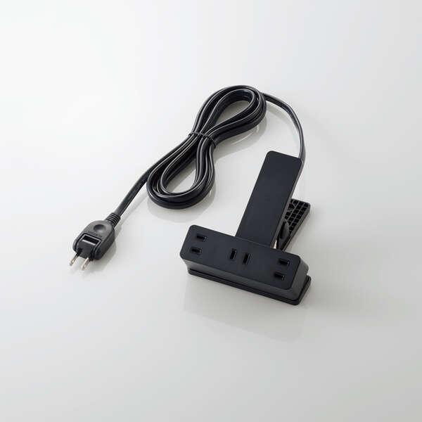ELECOM（エレコム） クリップタップ シャッター 雷ガード付 クリップ
