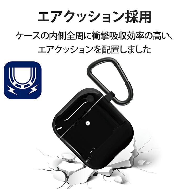 ELECOM（エレコム） AirPods 用 Tough Slimケース 無線充電 エアポッズ