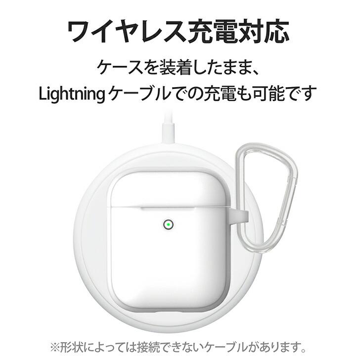ELECOM（エレコム） AirPods 用 Tough Slimケース 無線充電 エアポッズ