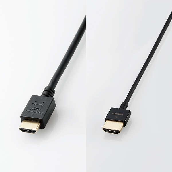 エレコム HDMIケーブル 0.3m HDMI1.4 ケーブル スーパースリム イーサネット対応 スーパースリム 0.3m ブラック┃ECDH-HD14SS03BK｜elecom｜04